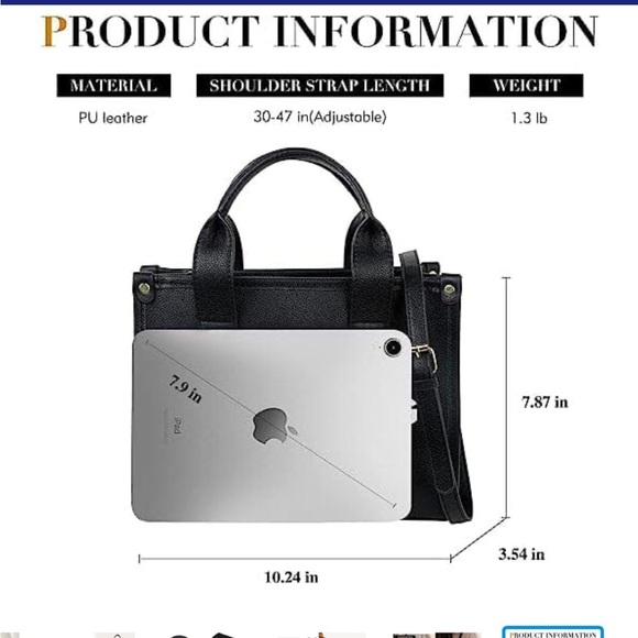 The Tote Bag - Mint Green UNBRANDED Make An Offer! - Picture 2 of 4